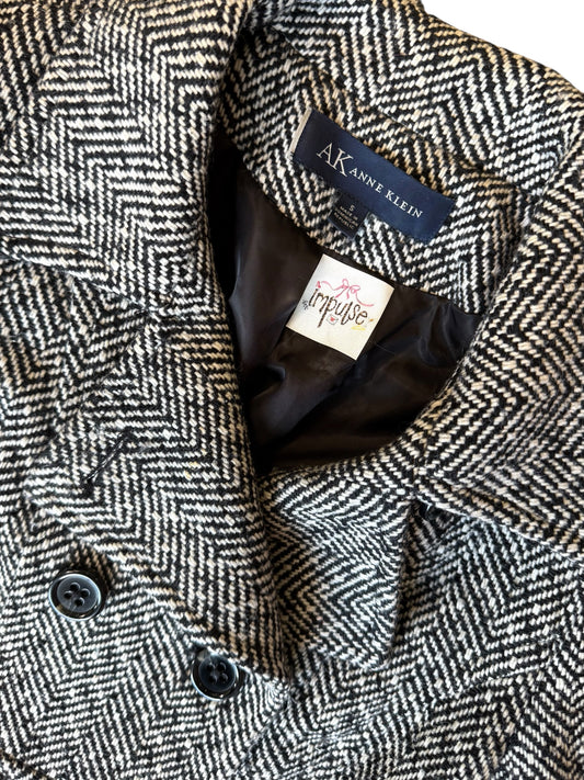 Anne Klein Houndstooth Blazer Jacket