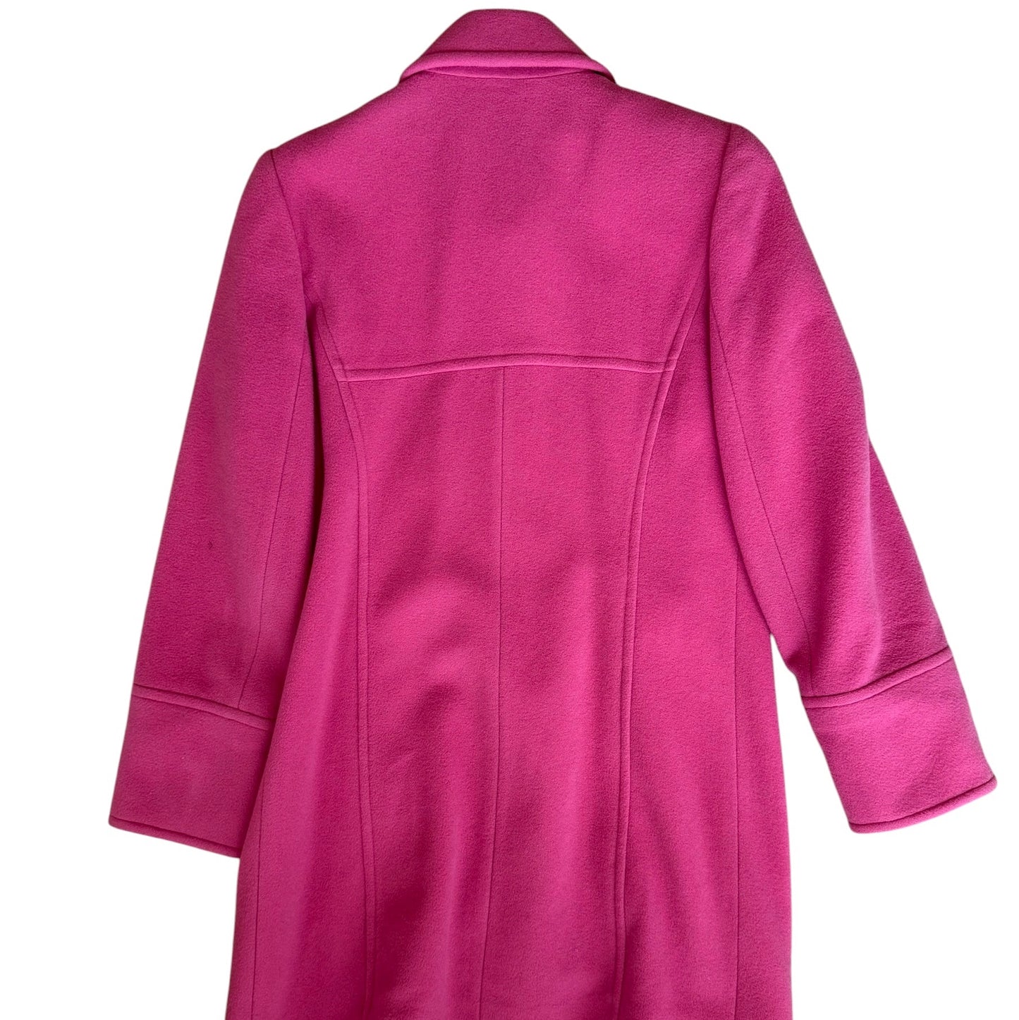 Liz Claiborne Pink Buttoned Peacoat (S)