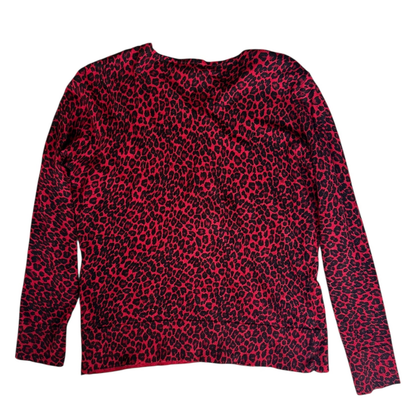 New York & Company Leopard Cardigan (M)