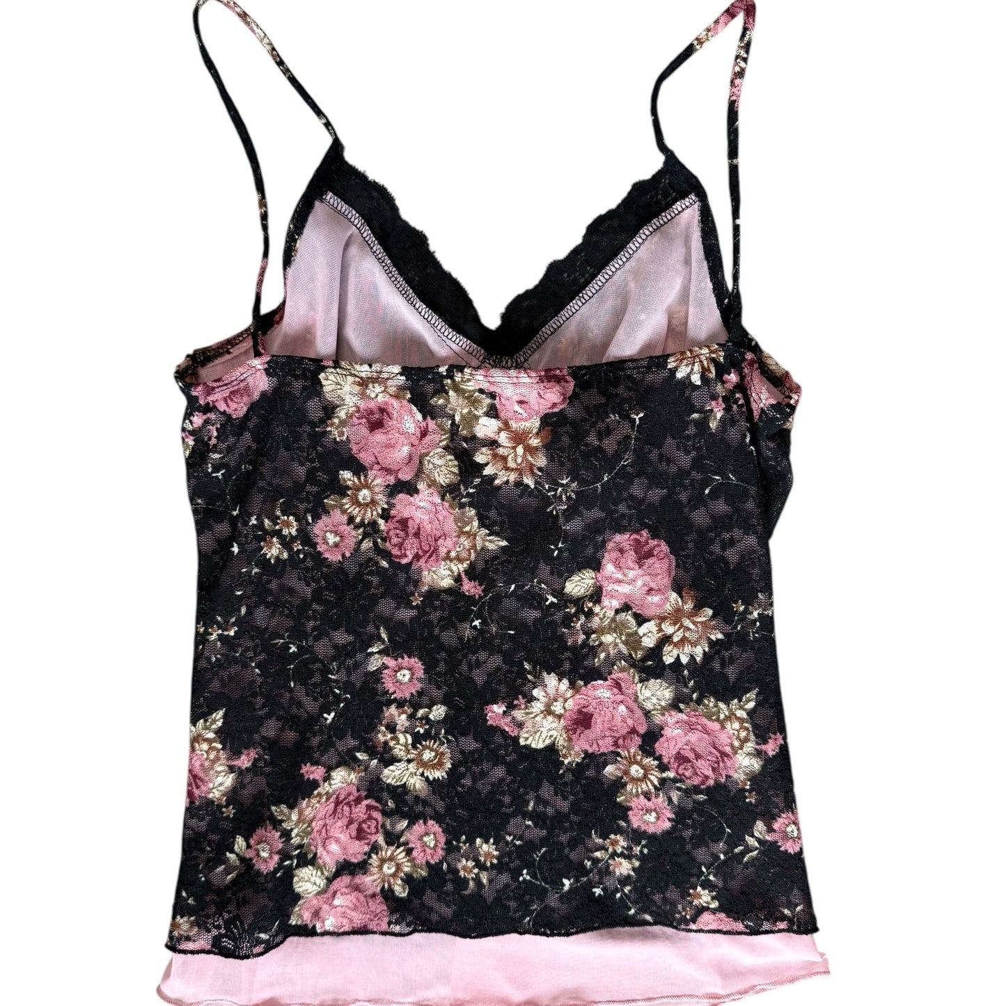 Geni C. Layered Floral Camisole (M)