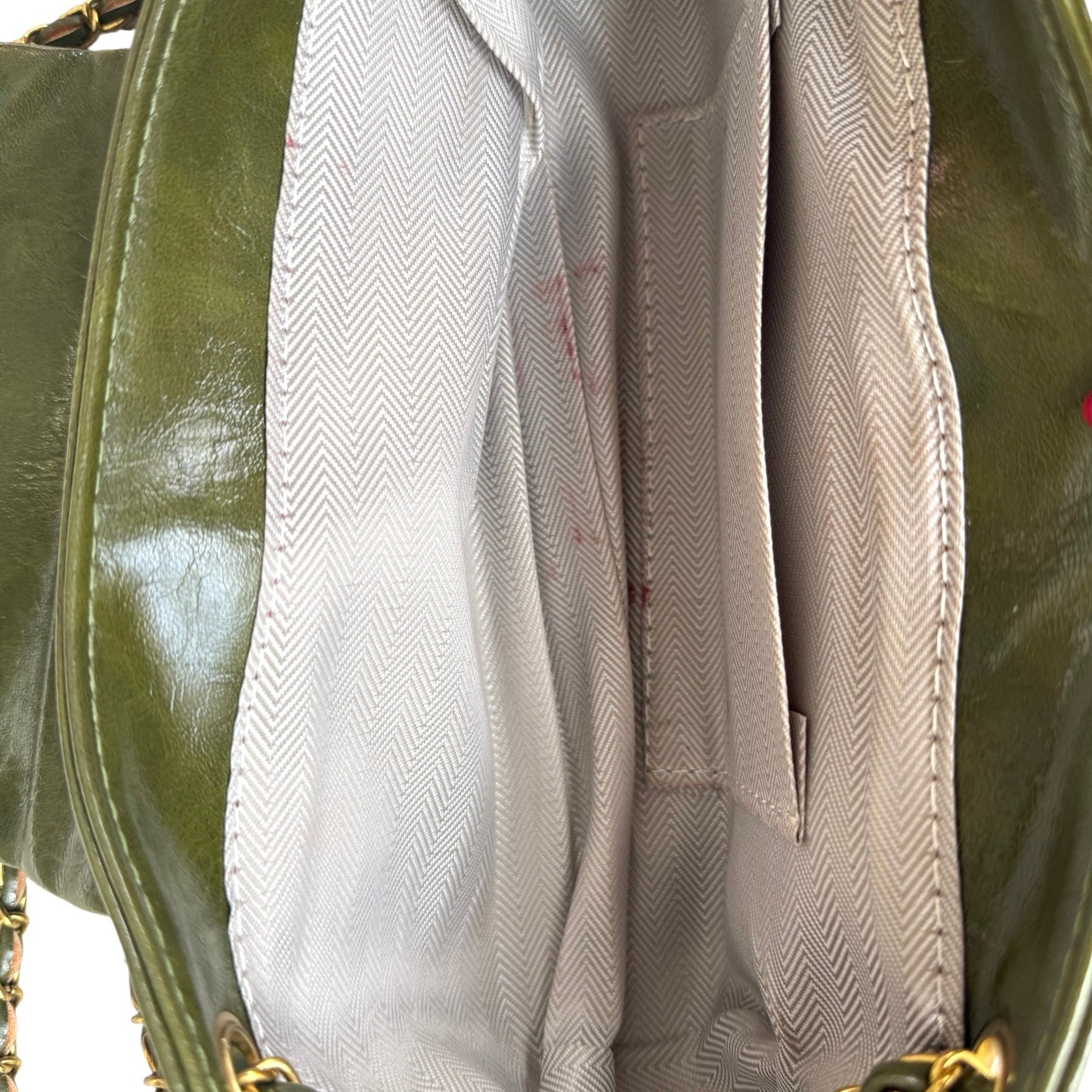 Olive Green Shoulder Bag