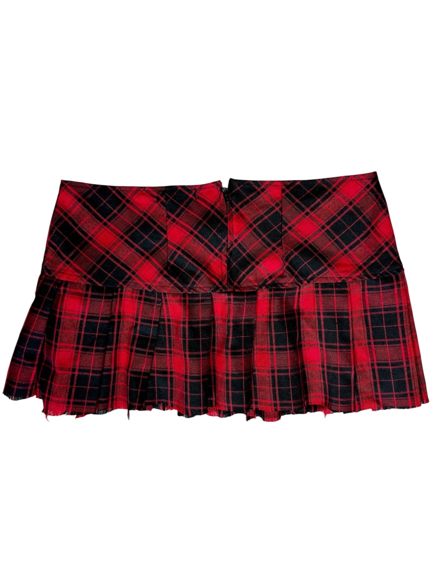 Hot Topic Plaid Micro Mini Skirt