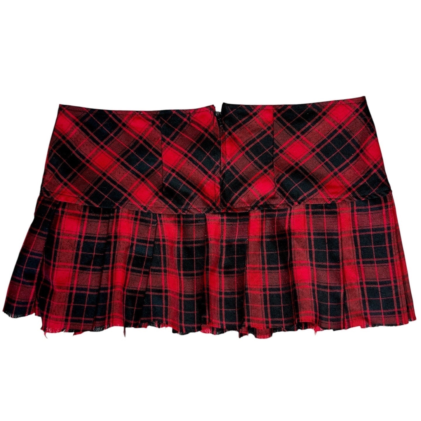 Hot Topic Plaid Micro Mini Skirt (S)