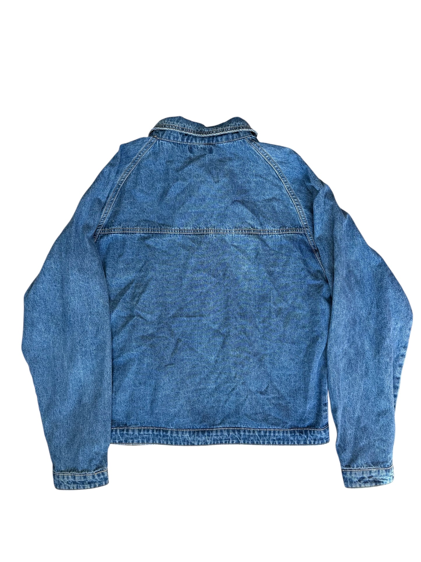 MissPap Zip-Up Denim Jacket