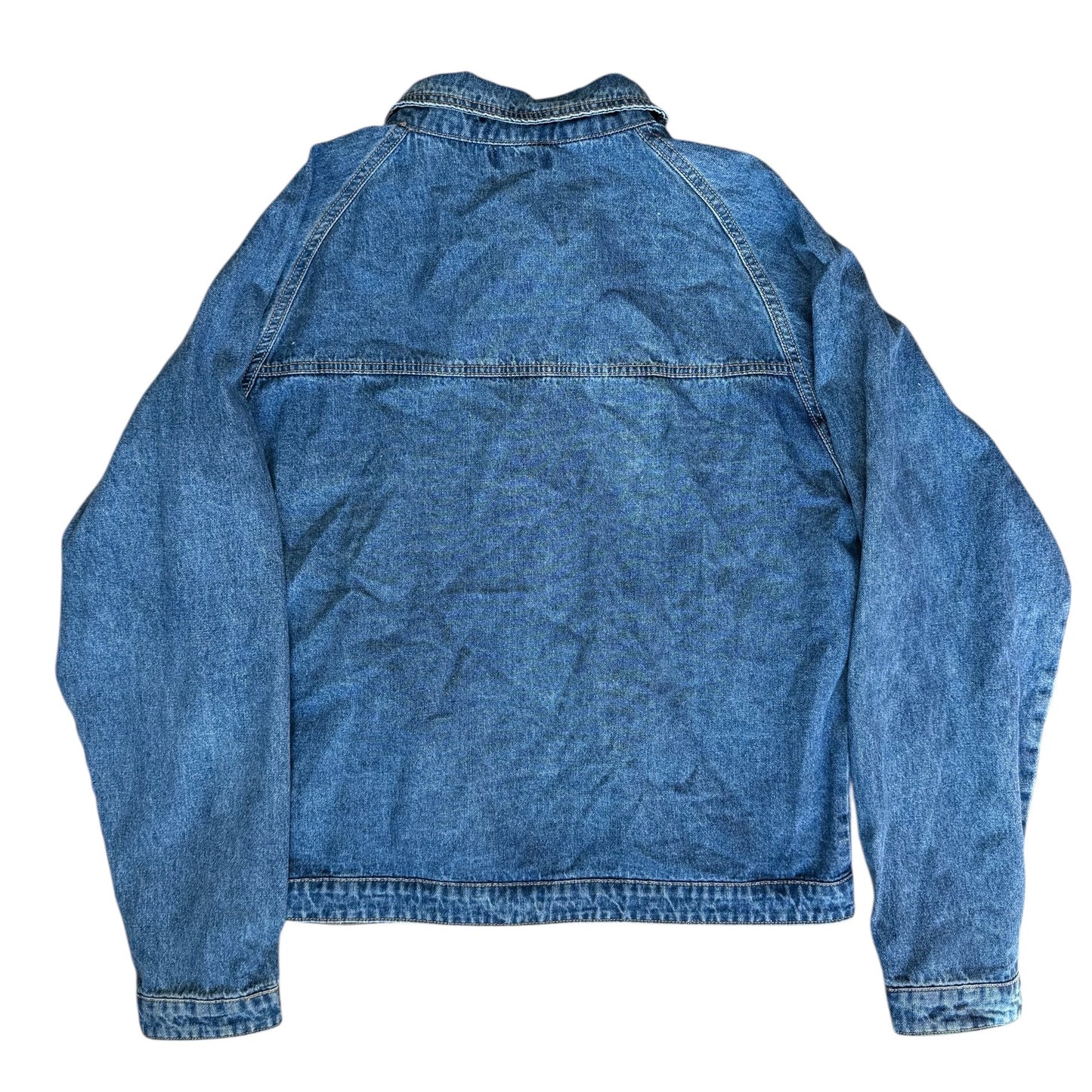 MissPap Zip-Up Denim Jacket (S-M)