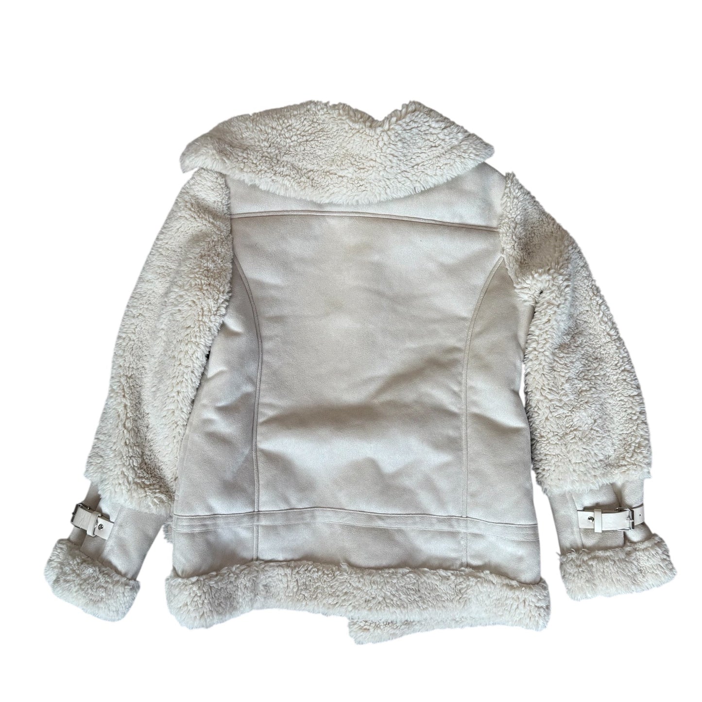 Urban Bliss Faux Shearling Moto Jacket (S/M)
