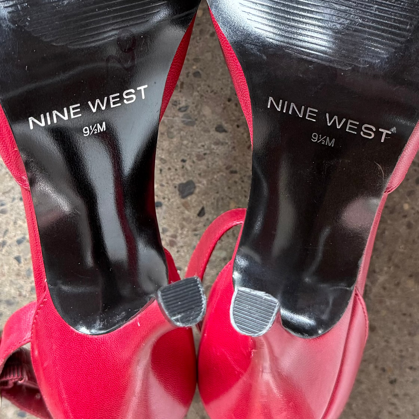 Nine West Ankle-Strap Heels (9.5)