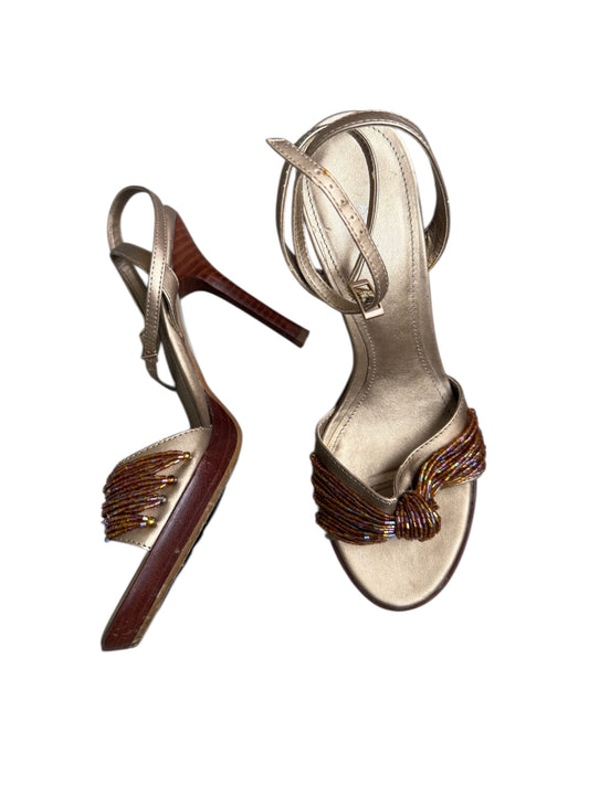 Amanda Smith Embellished Knot Heels