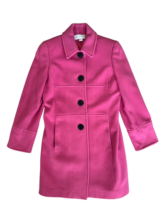Liz Claiborne Pink Buttoned Peacoat