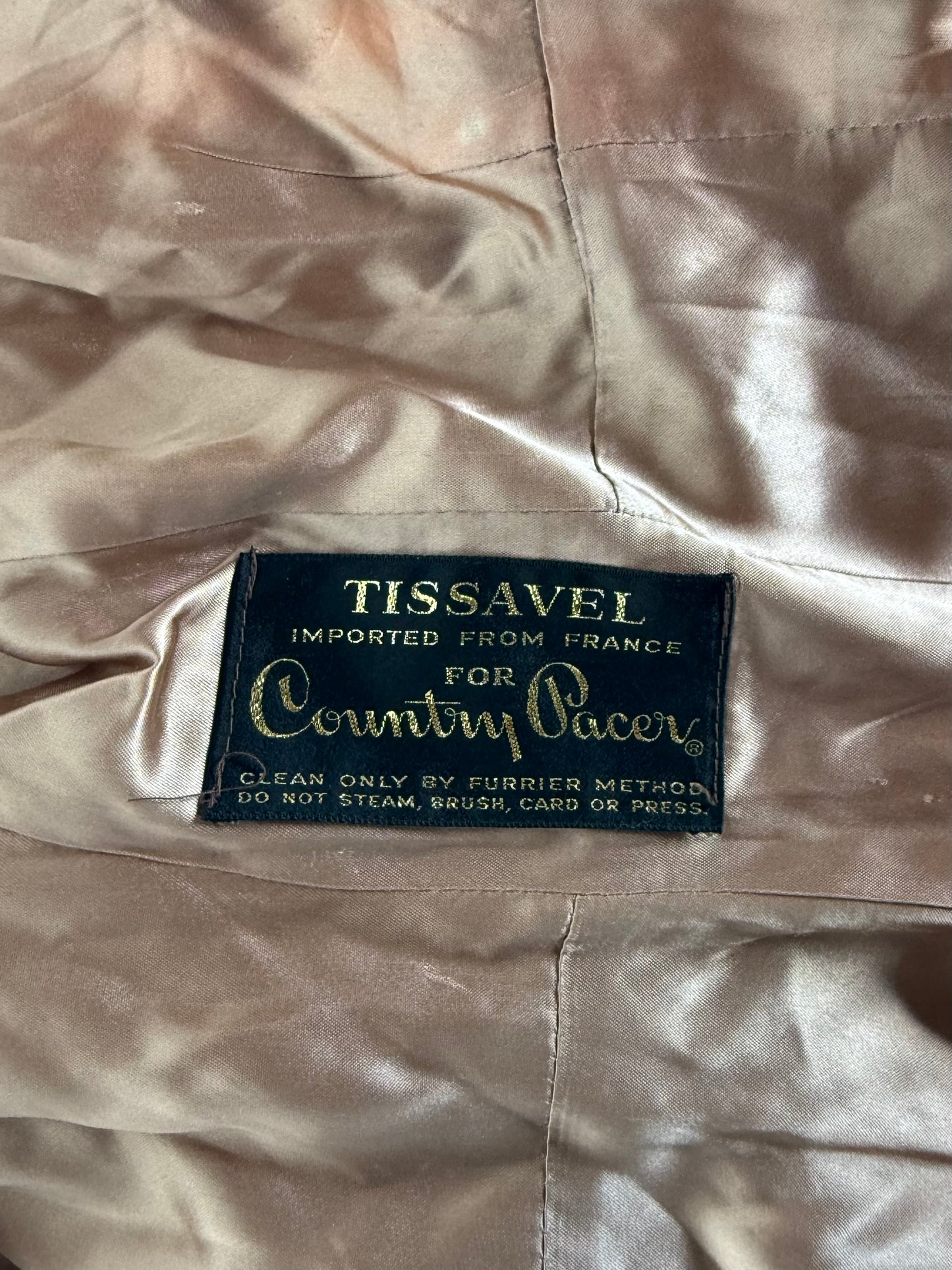 Tissavel Belted Fur Coat