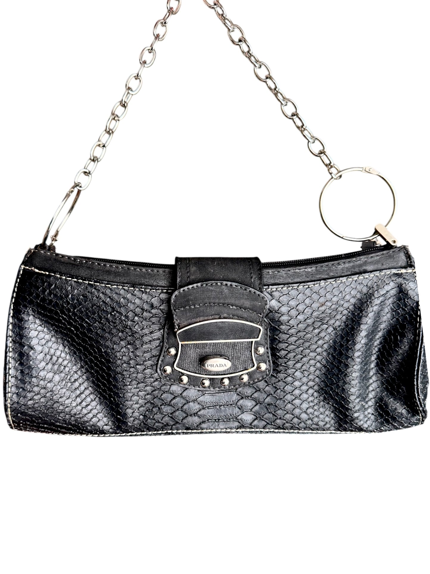 Reworked Prada Chain Bag