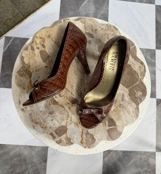 Franco Sarto Peep-Toe Heels