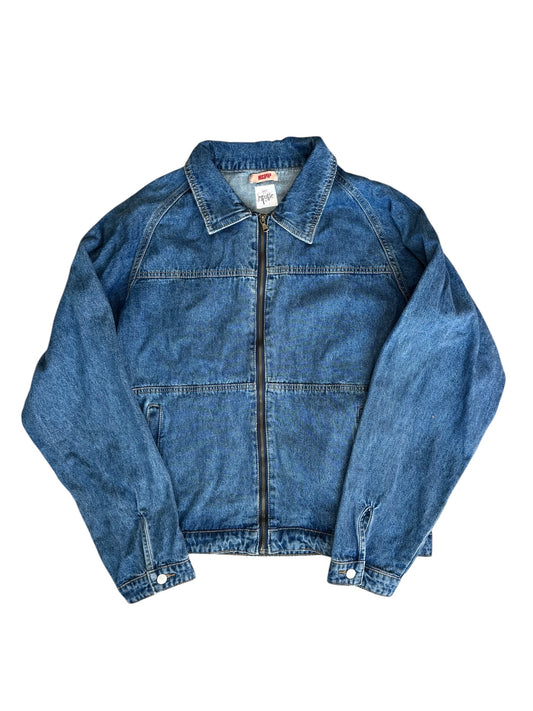 MissPap Zip-Up Denim Jacket