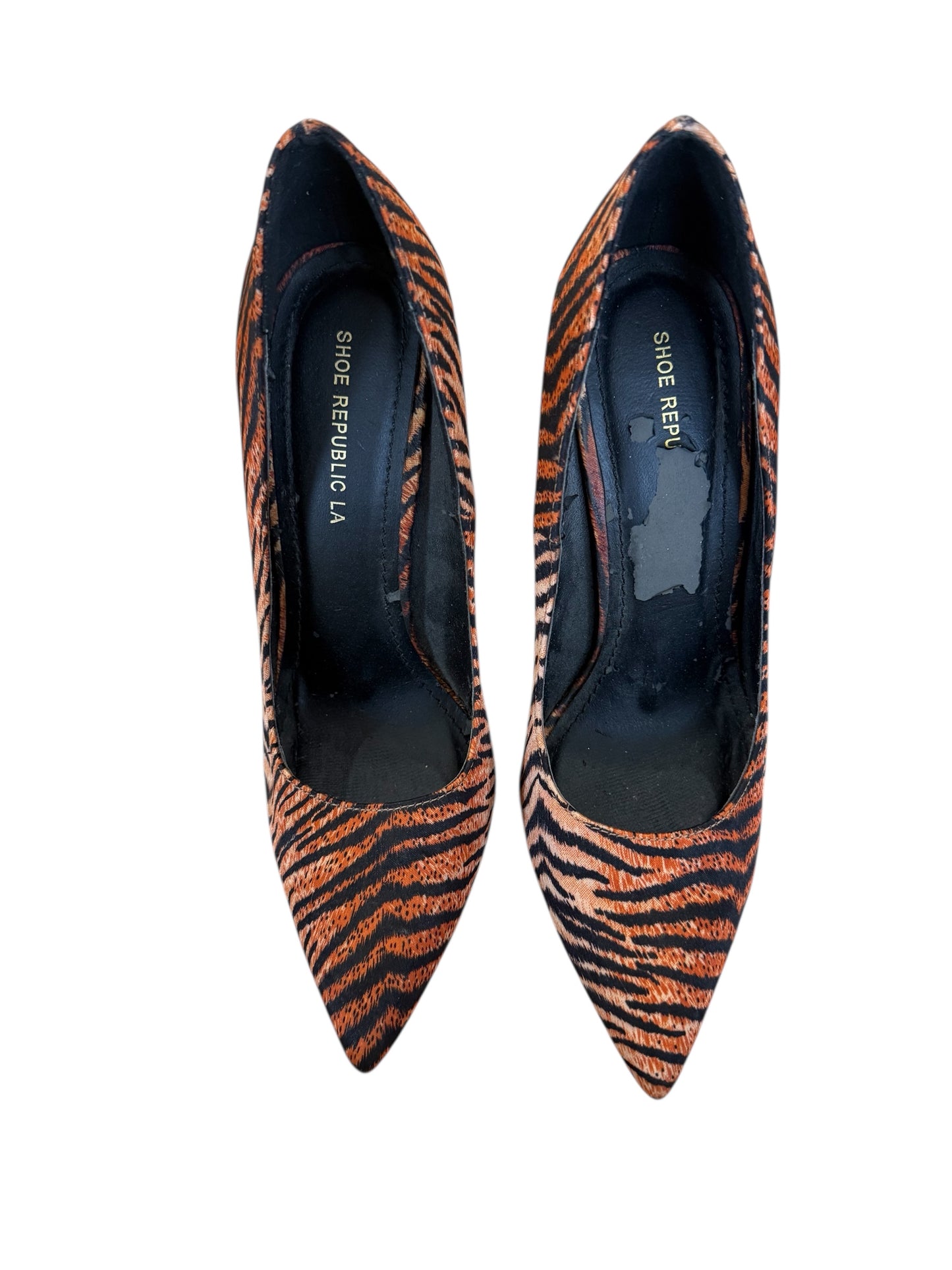 Shoe Republic LA Tiger Print Heels