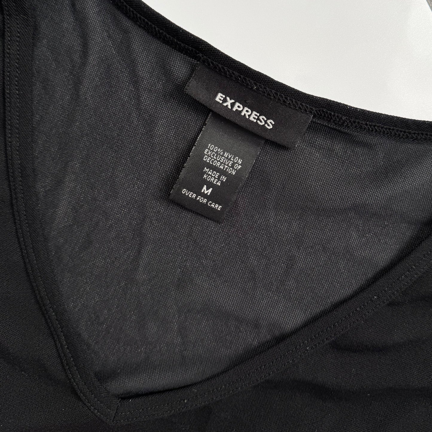 Express Rose Embellished Top (M)