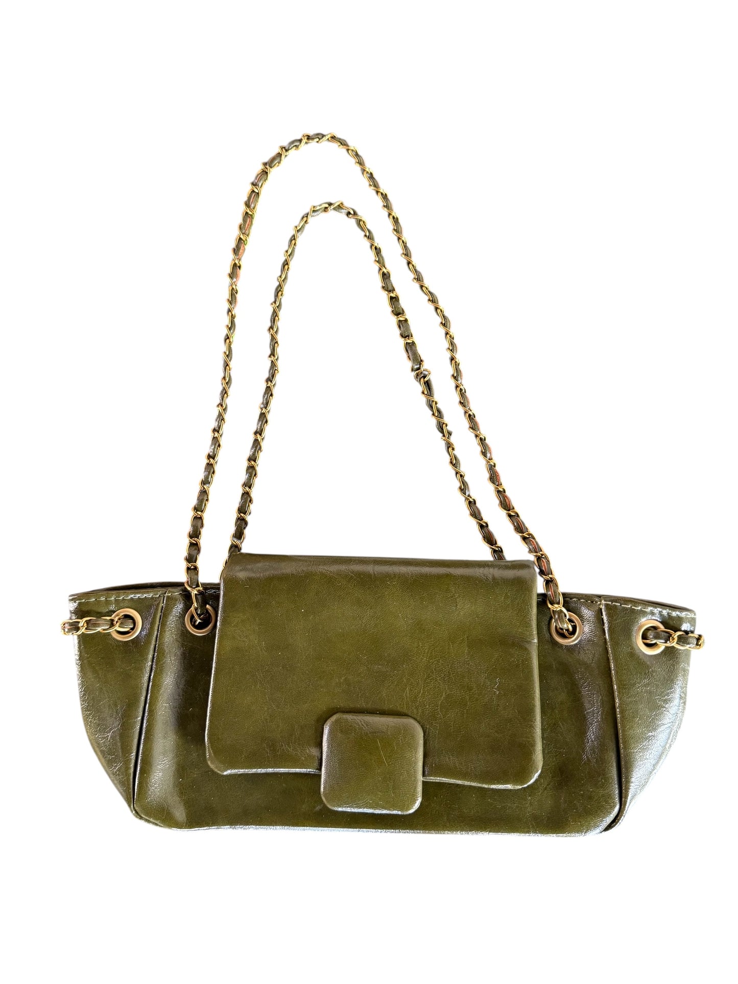 Olive Green Shoulder Bag