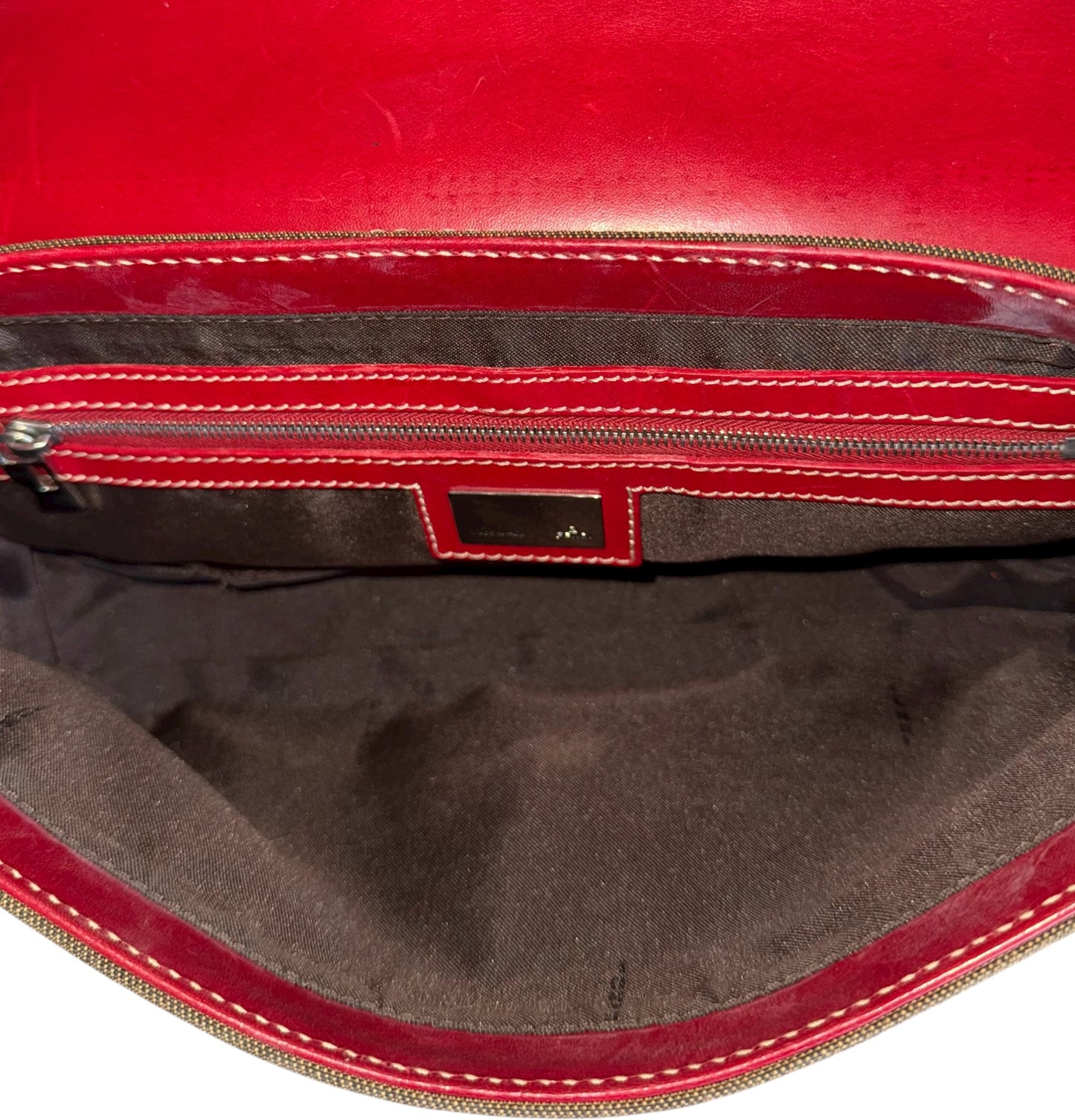 ‘02 Rare Western Styled Zucca Fendi Baguette