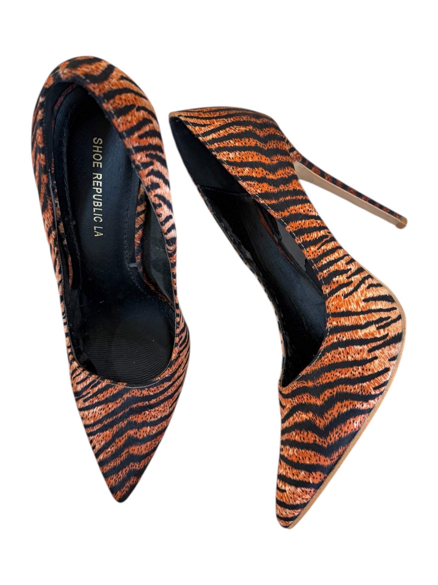 Shoe Republic LA Tiger Print Heels