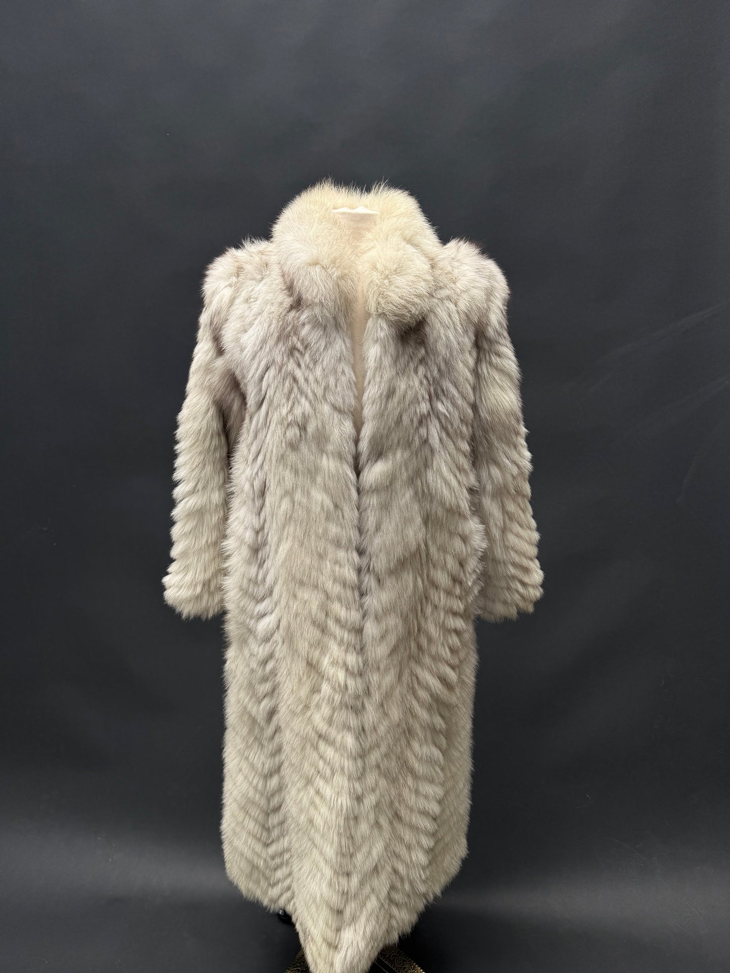 Saga Fox Full Length Fur Coat