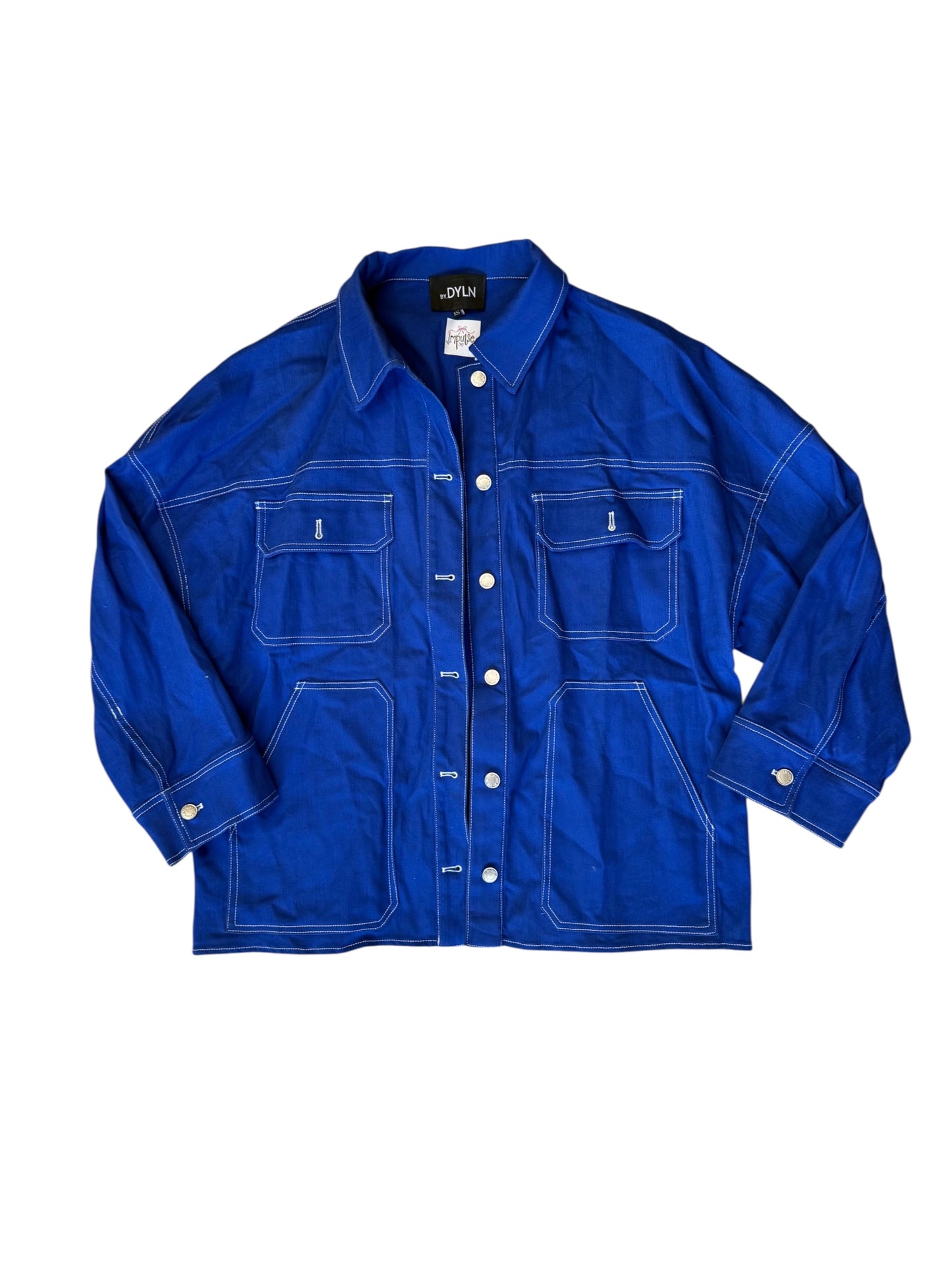 BY.DYLN Blue Denim Jacket