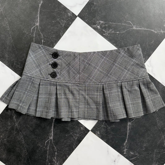 Charolette Russe Plaid Mini Skirt (S)