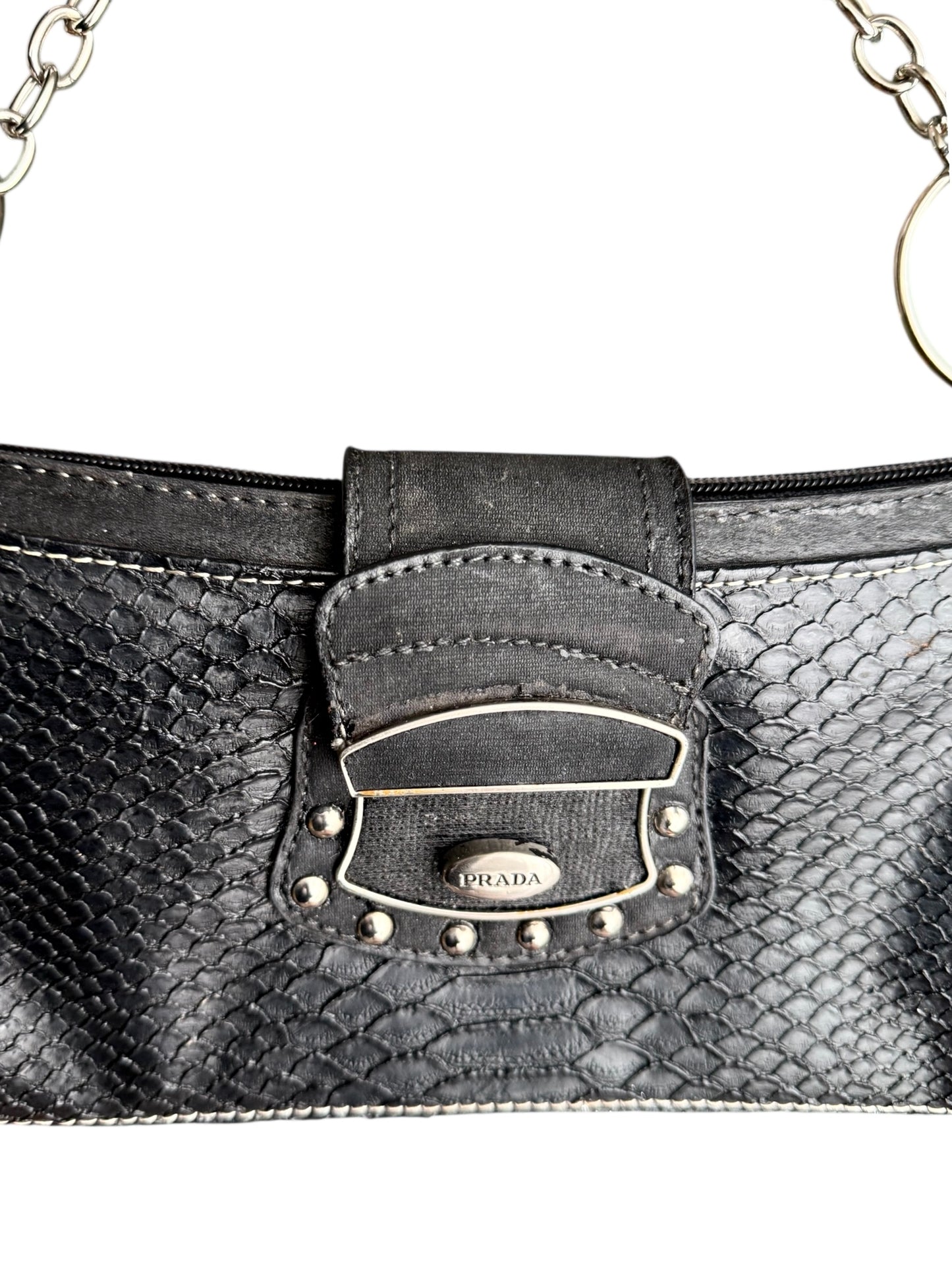 Reworked Prada Chain Bag