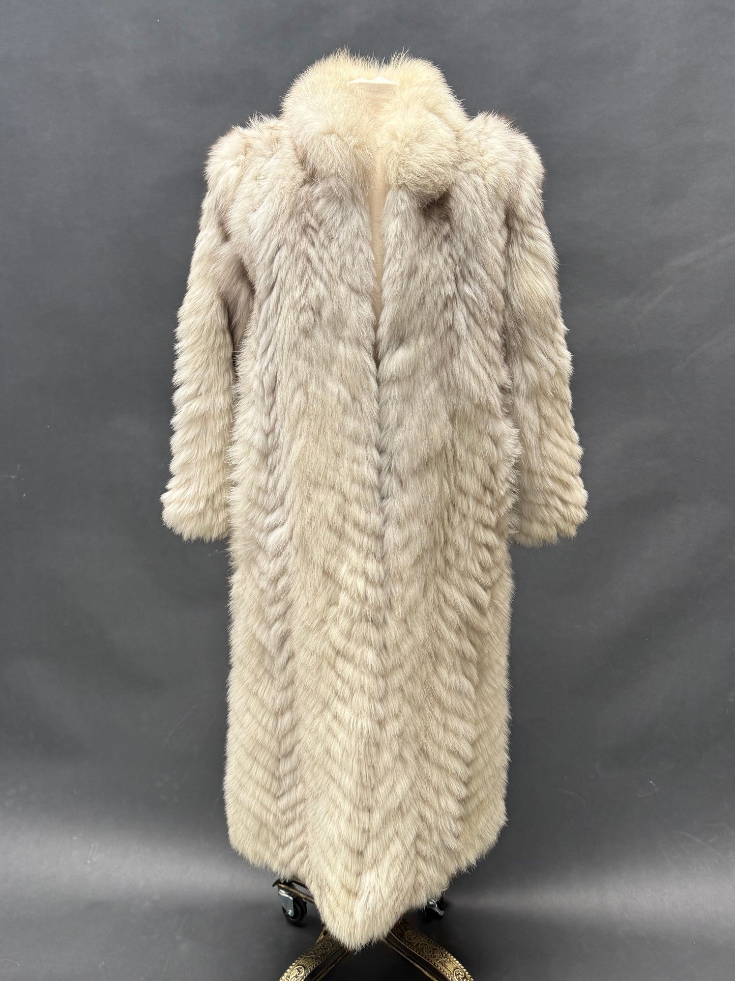 Saga Fox Full Length Fur Coat