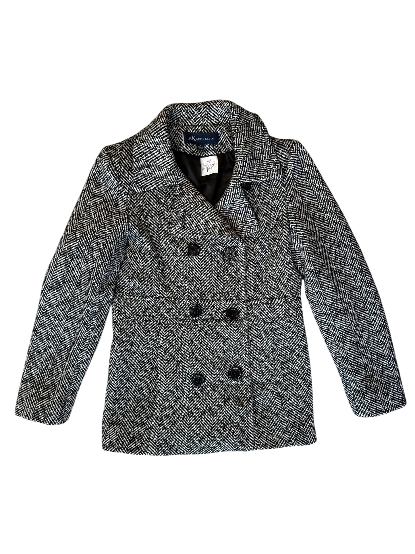 Anne Klein Houndstooth Blazer Jacket