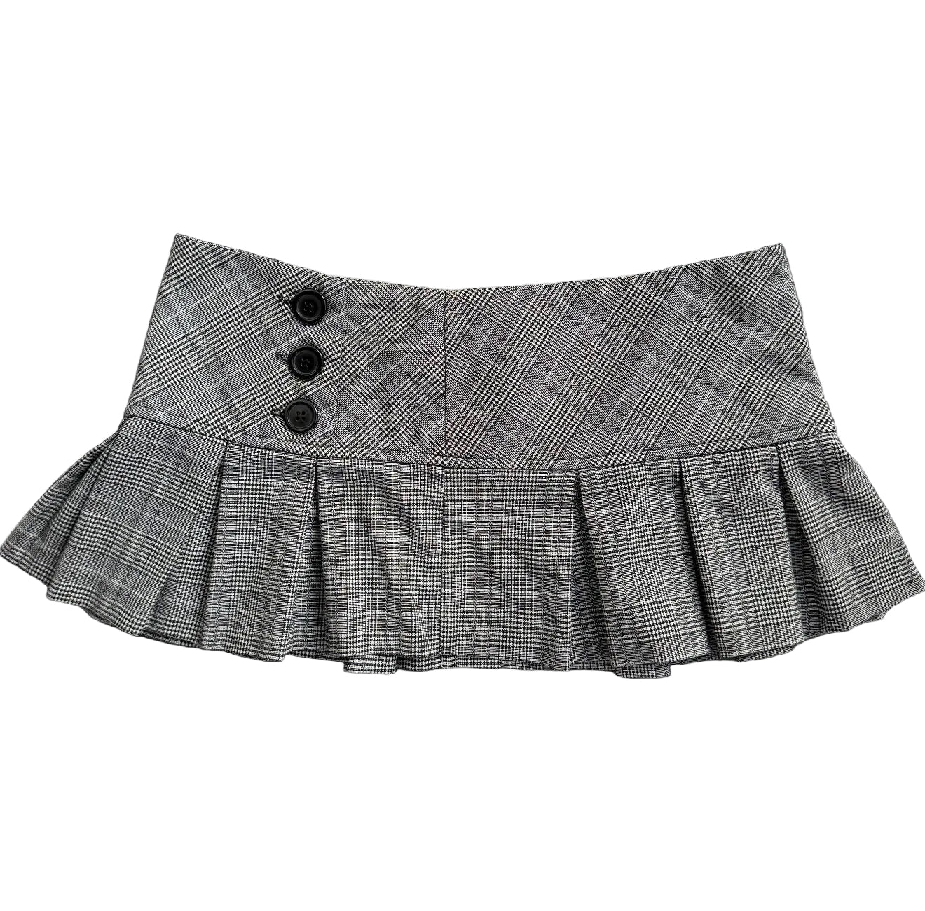 Charolette Russe Plaid Mini Skirt (S)