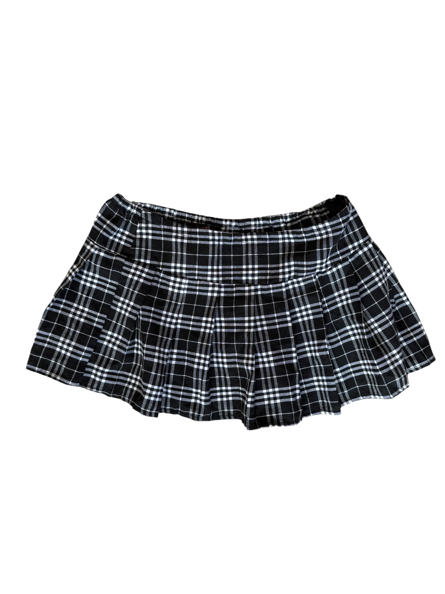 Avid Love Plaid Mini Skirt