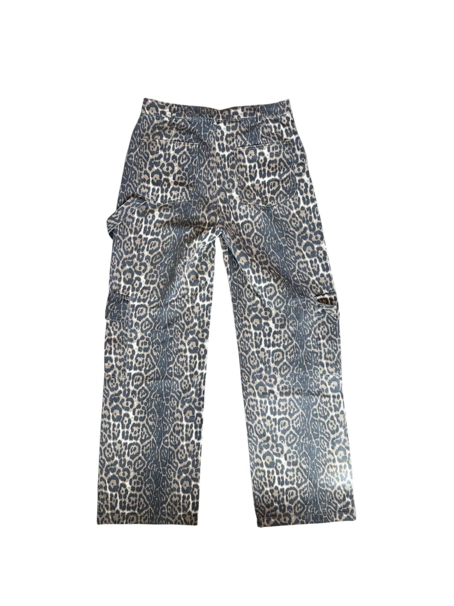 Leopard Cargo Pants