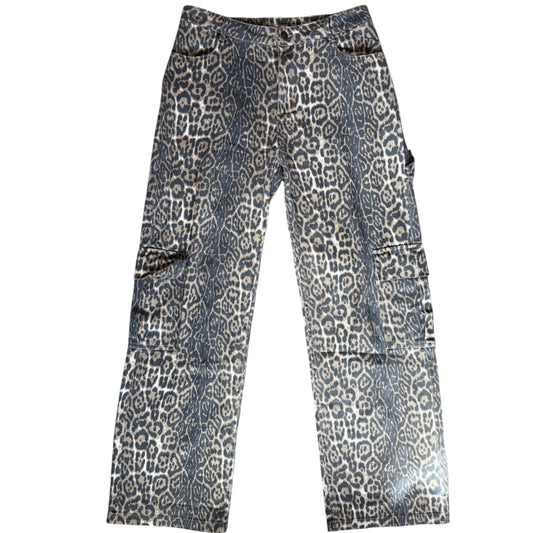 Leopard Cargo Pants (M)