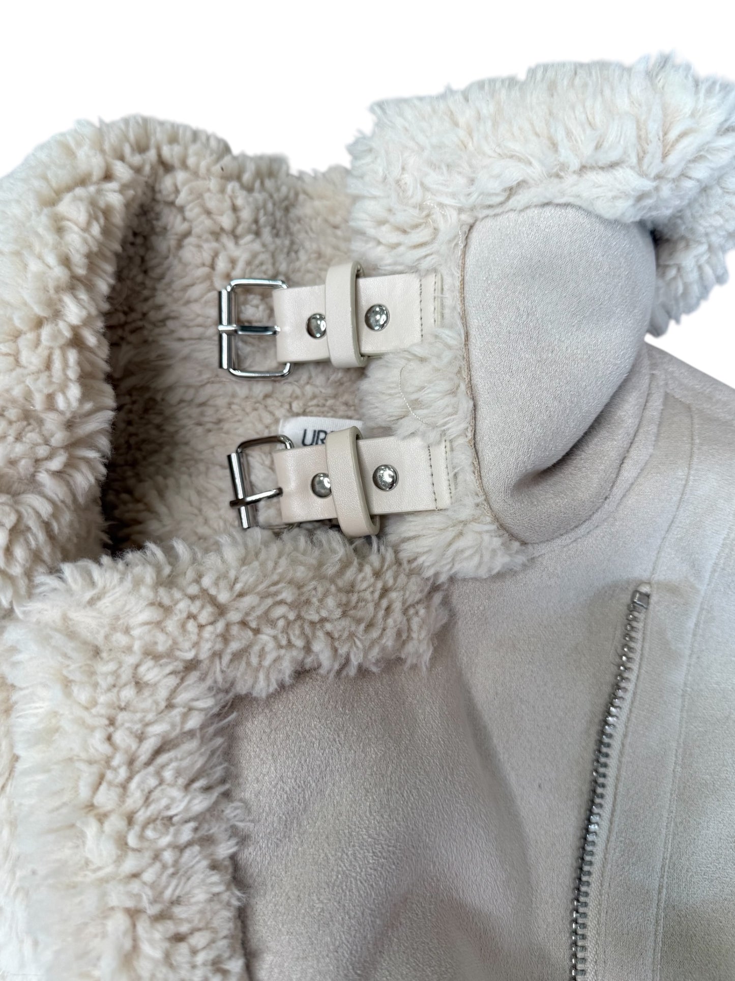 Urban Bliss Faux Shearling Moto Jacket