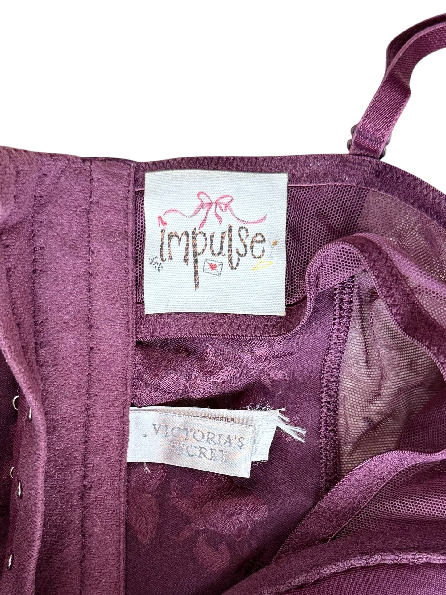 1999 Victoria’s Secret Babydoll Cami Corset