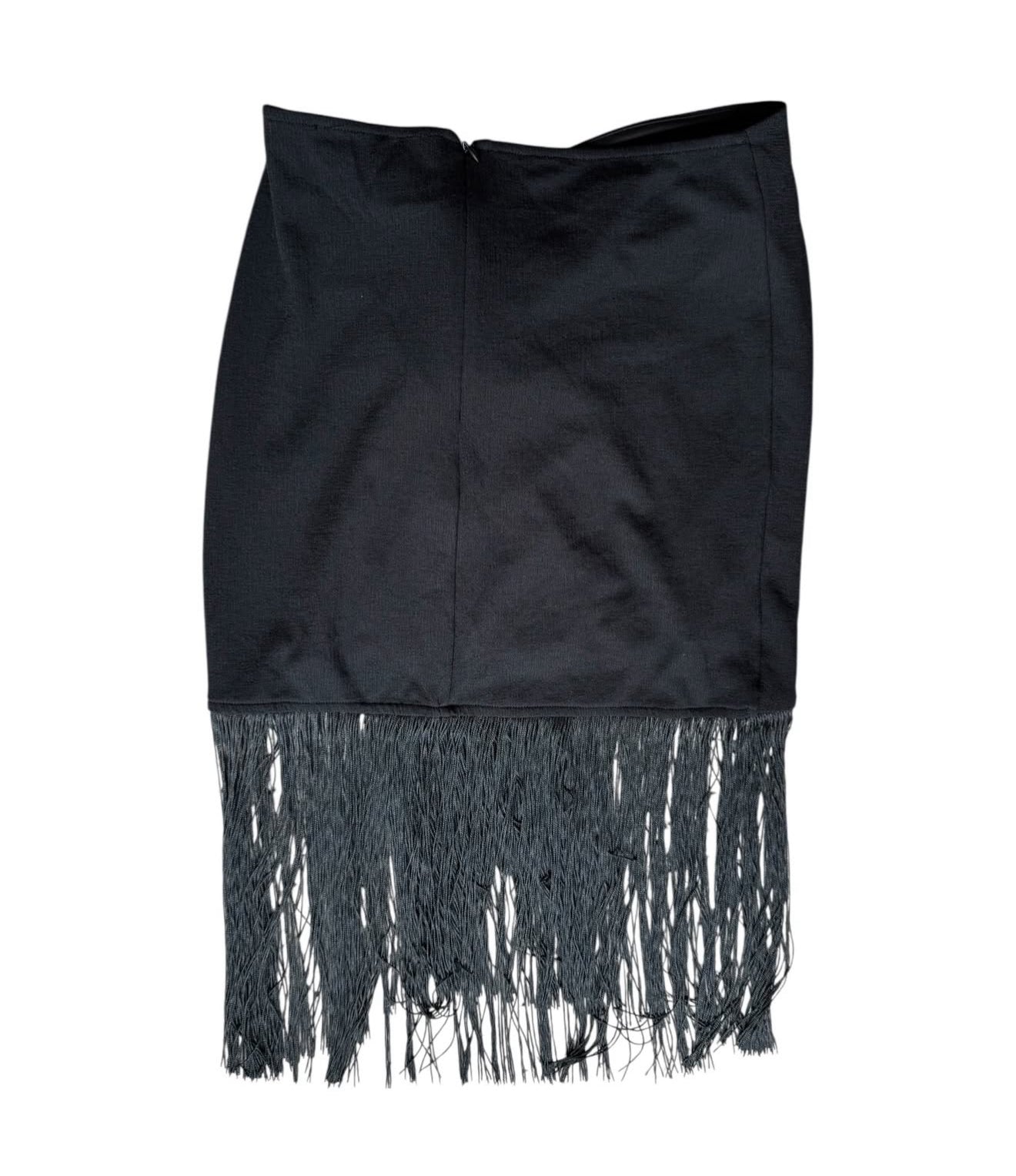 Fringe Midi Skirt