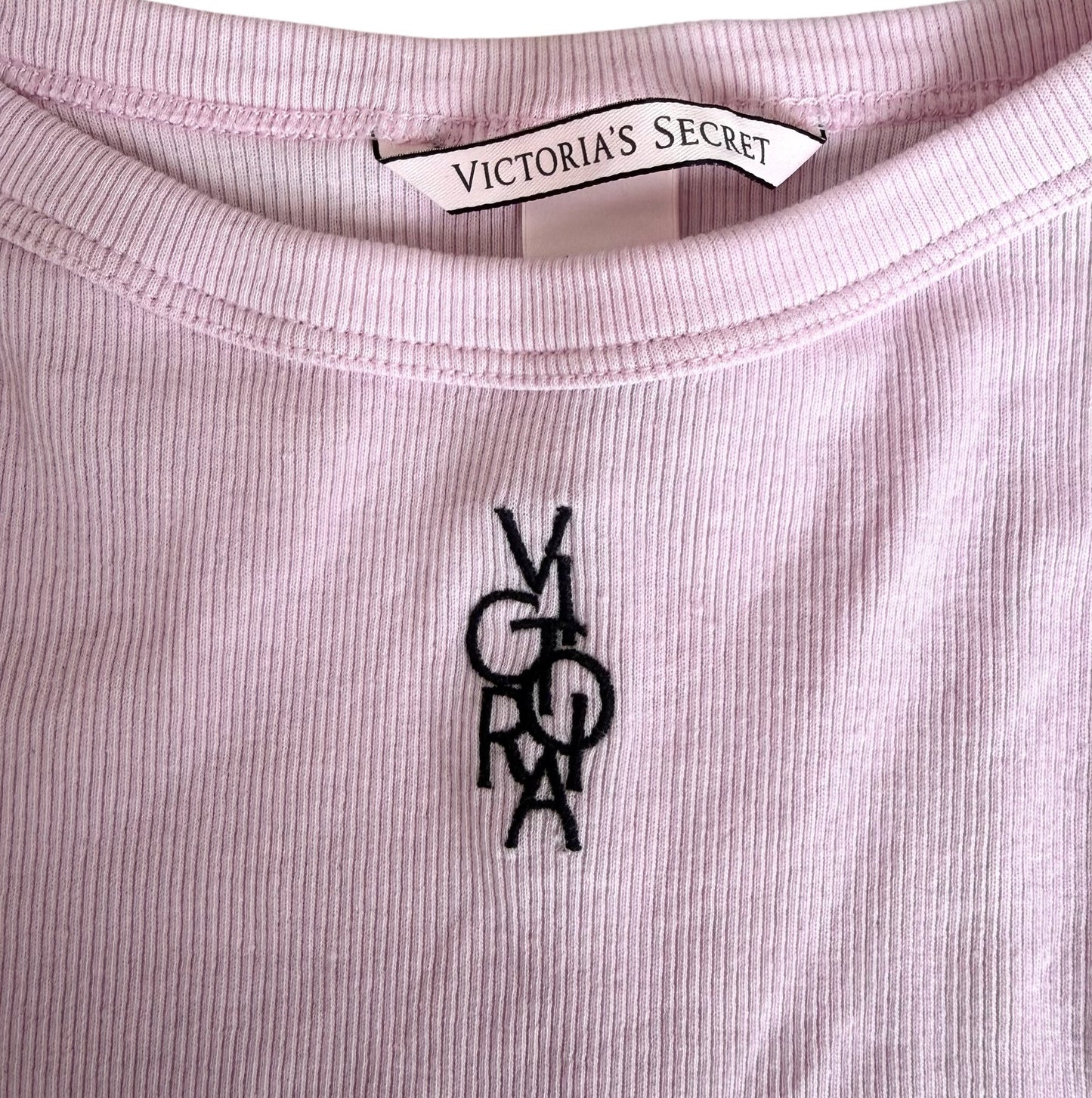 Victoria’s Secret Baby Pink Camisole With Logo (M)