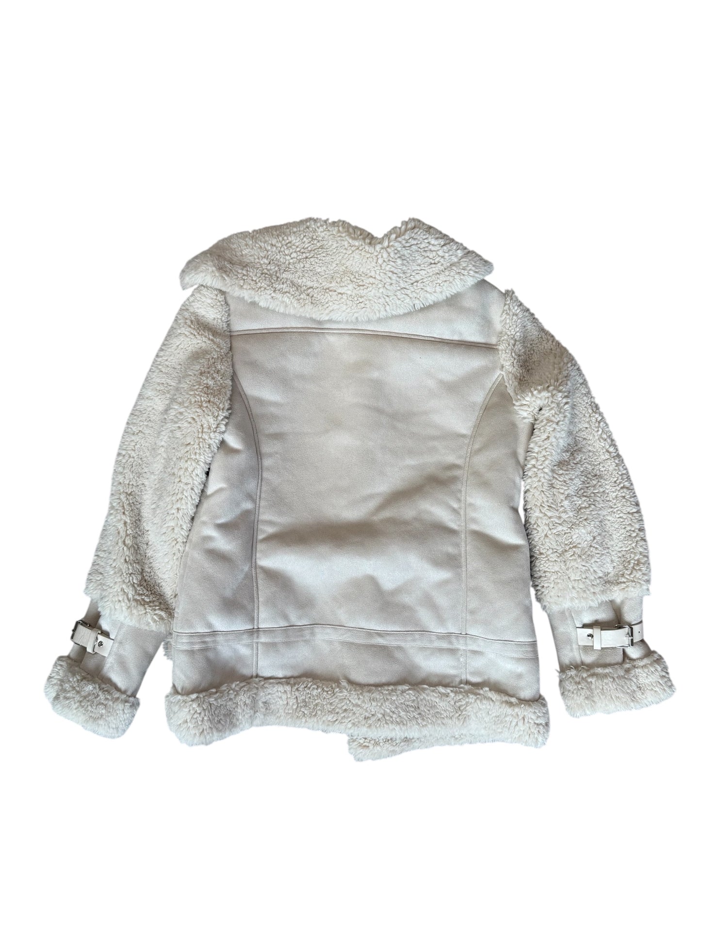 Urban Bliss Faux Shearling Moto Jacket