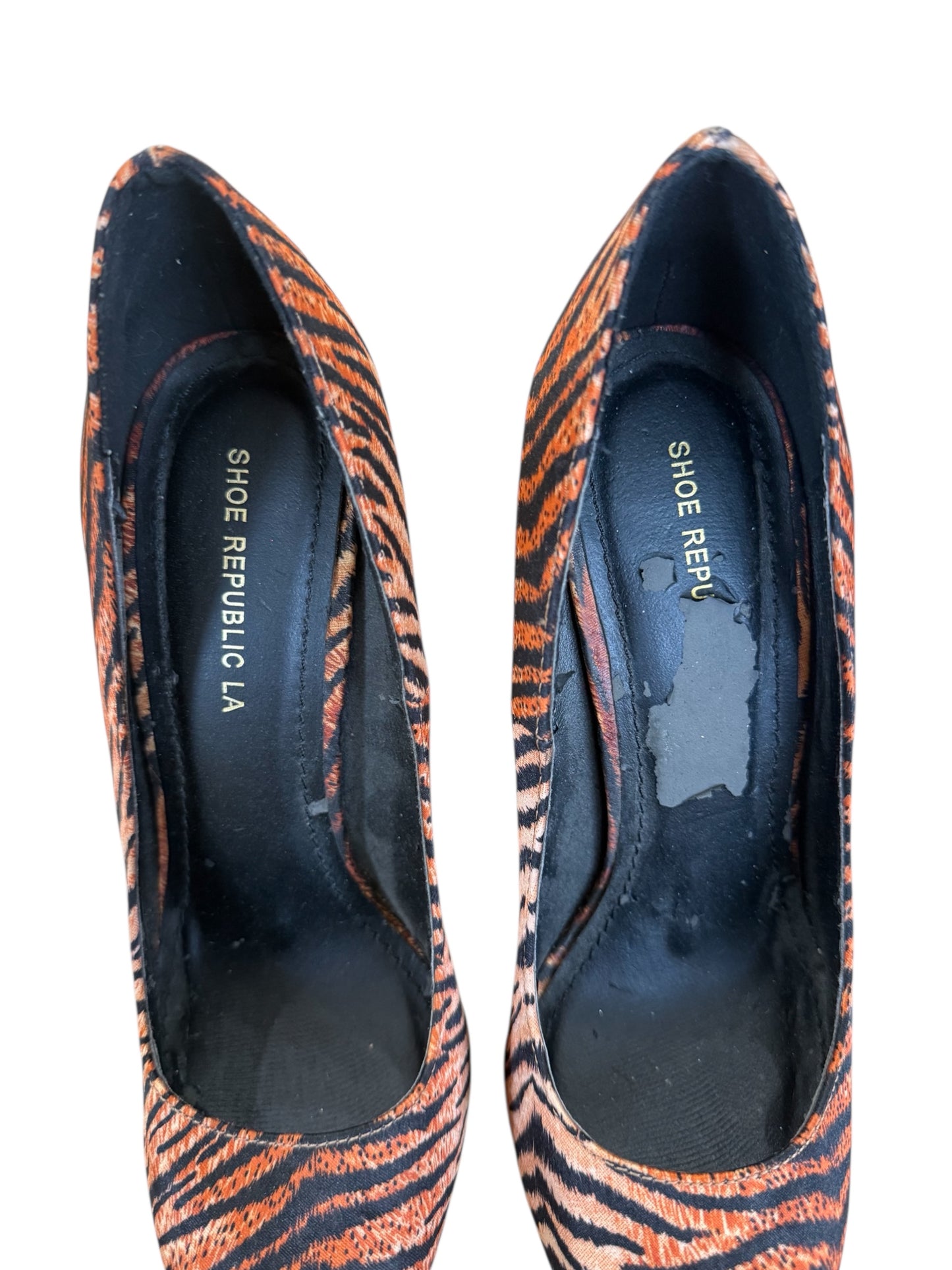 Shoe Republic LA Tiger Print Heels
