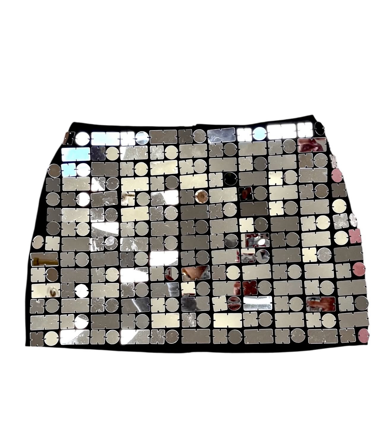 Forever 21 Mirrored Disco Skirt