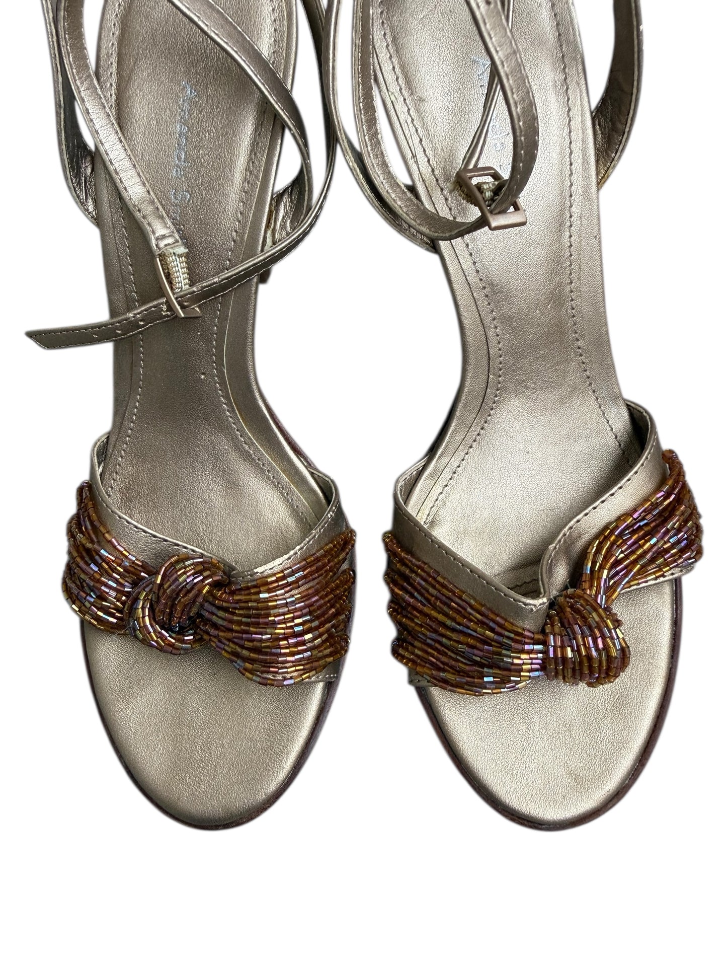 Amanda Smith Embellished Knot Heels