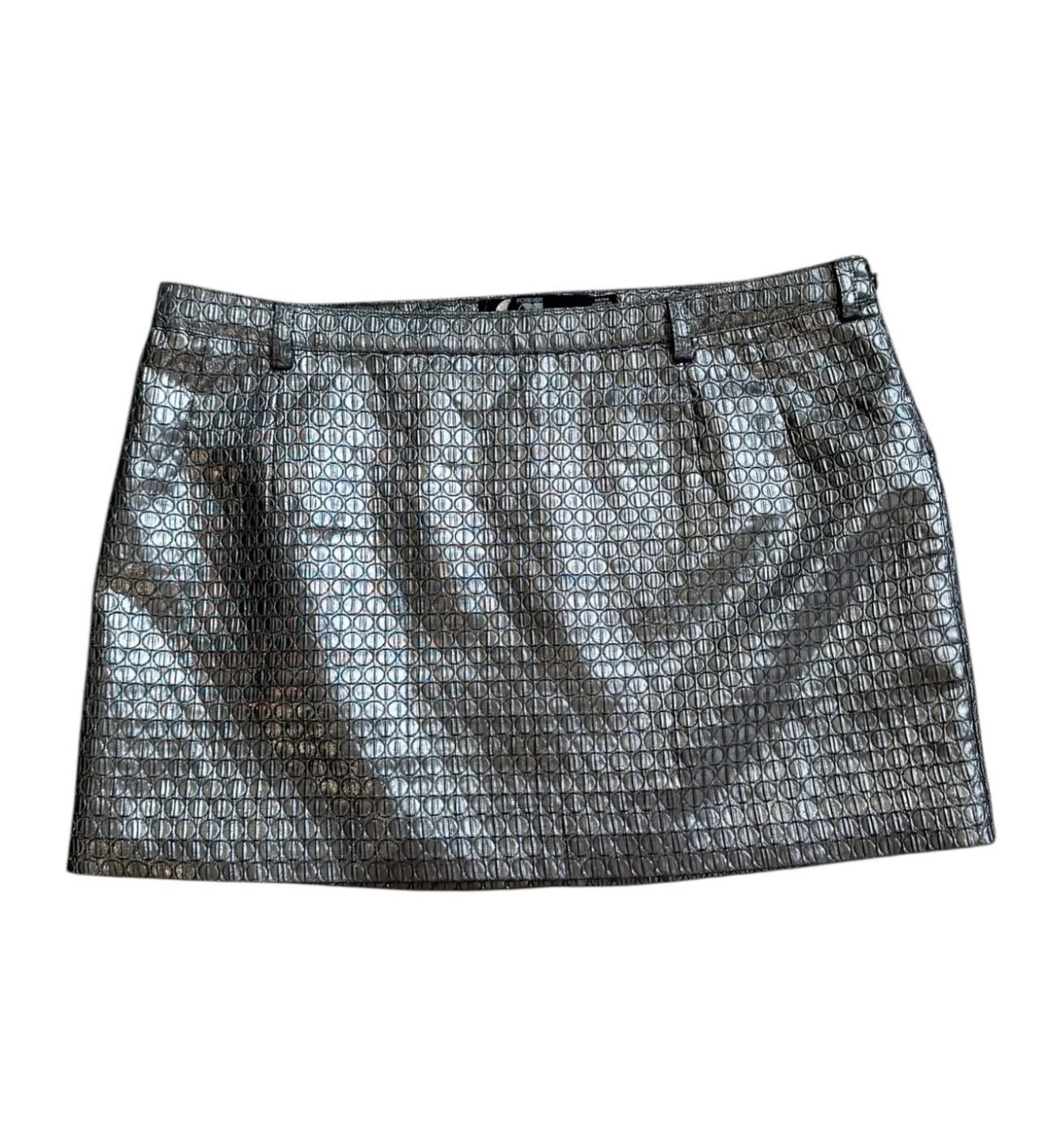 ‘08 Forever 21 Metallic Mini Skirt