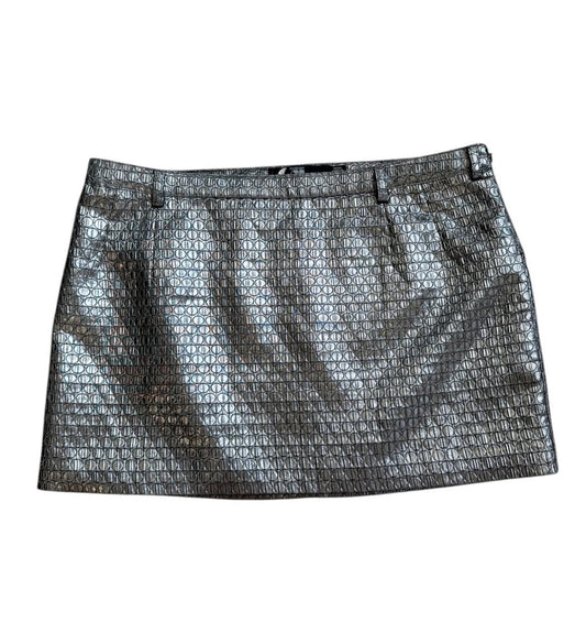 ‘08 Forever 21 Metallic Mini Skirt